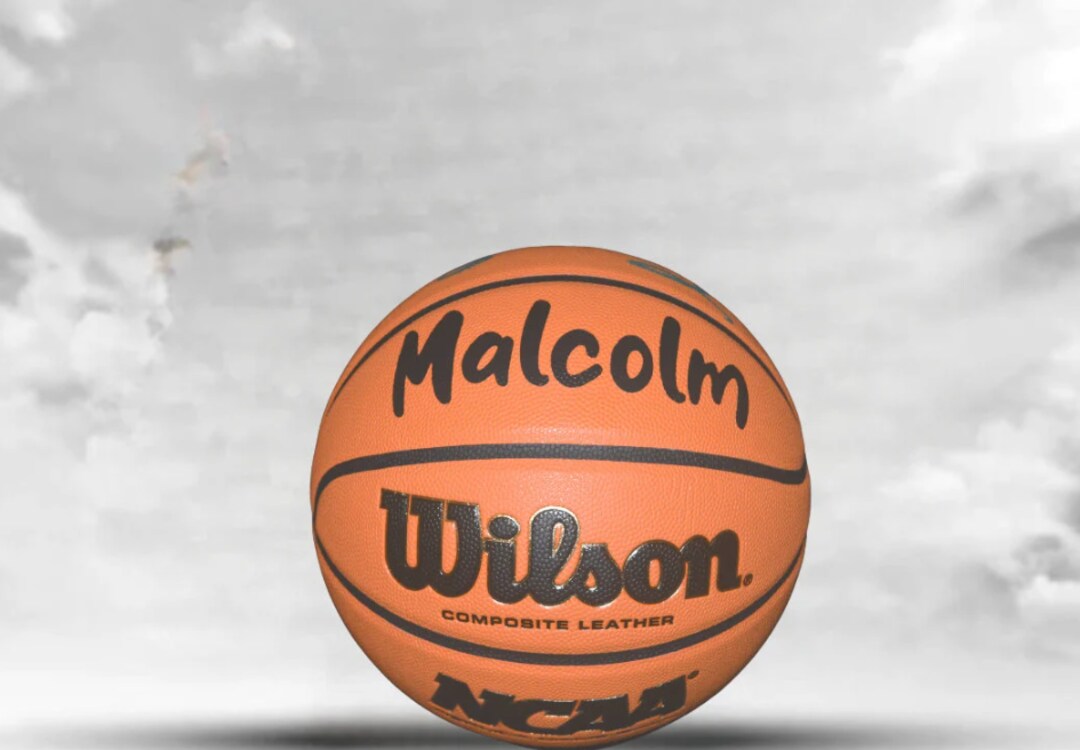 Customized Personalized Wilson Authentic NCAA EVO NXT Replica Indoor Outdoor Game Basketball MakerPlace by Michaels